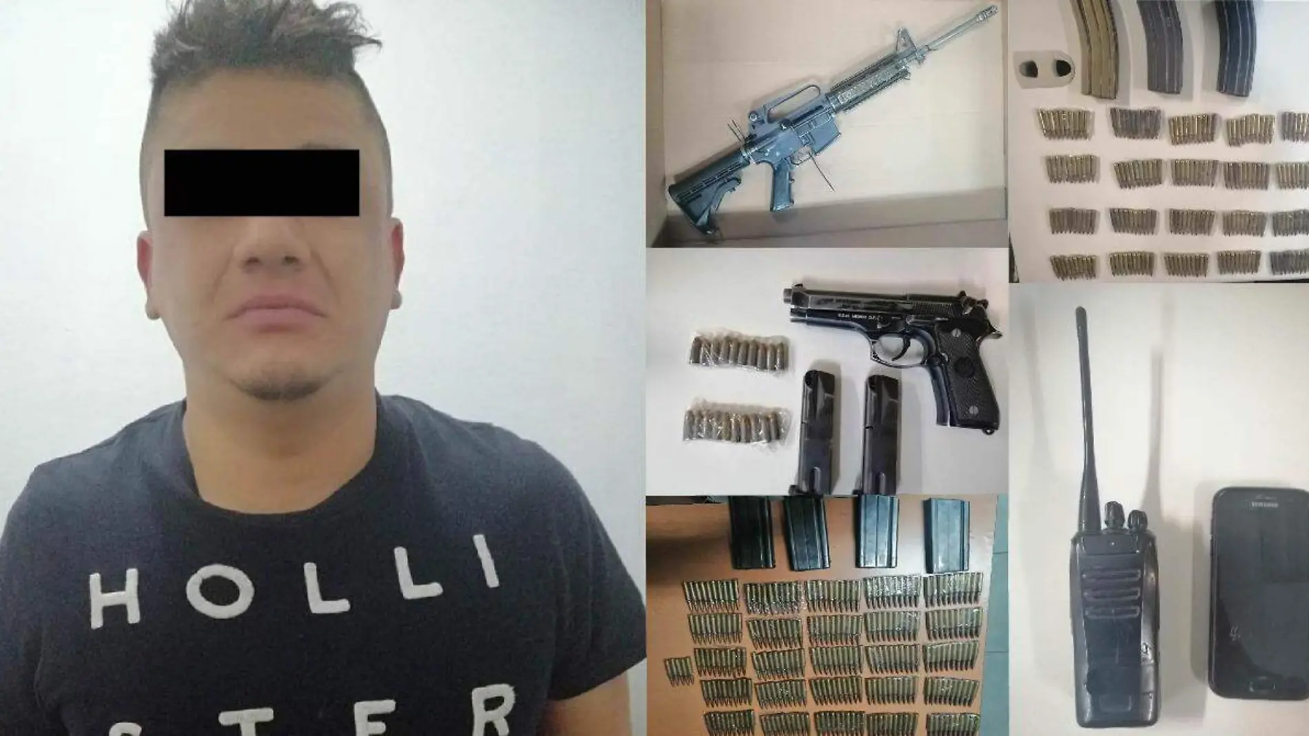 Avimiguel Alejo Fósil JEFE POLICIACO DE NAMIQUIPA DETENIDO